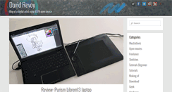 Desktop Screenshot of davidrevoy.com