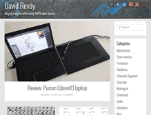 Tablet Screenshot of davidrevoy.com